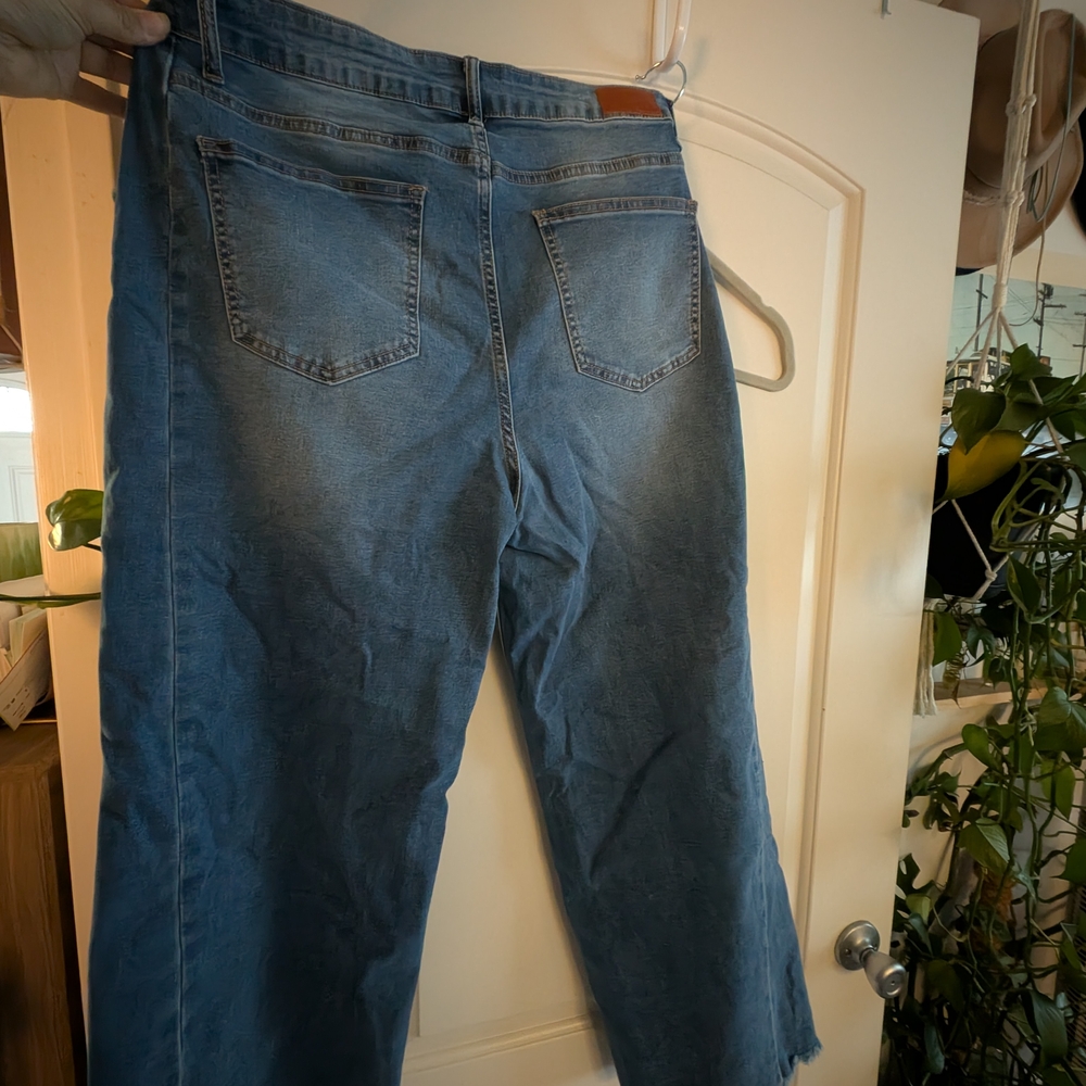 High Rise Blue Women's Jeans